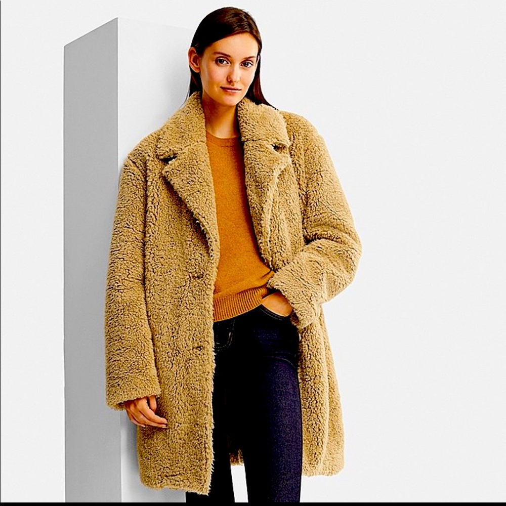 UNIQLO WOMEN PILE-LINED FLEECE COAT